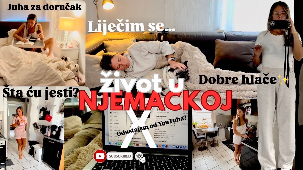 🇩🇪Bolovanje u Njemačkoj | Istina o zaradi | Odustajem od YouTuba?
