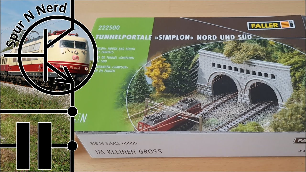 Faller 222500 Tunnelportale Simplon Nord und Süd