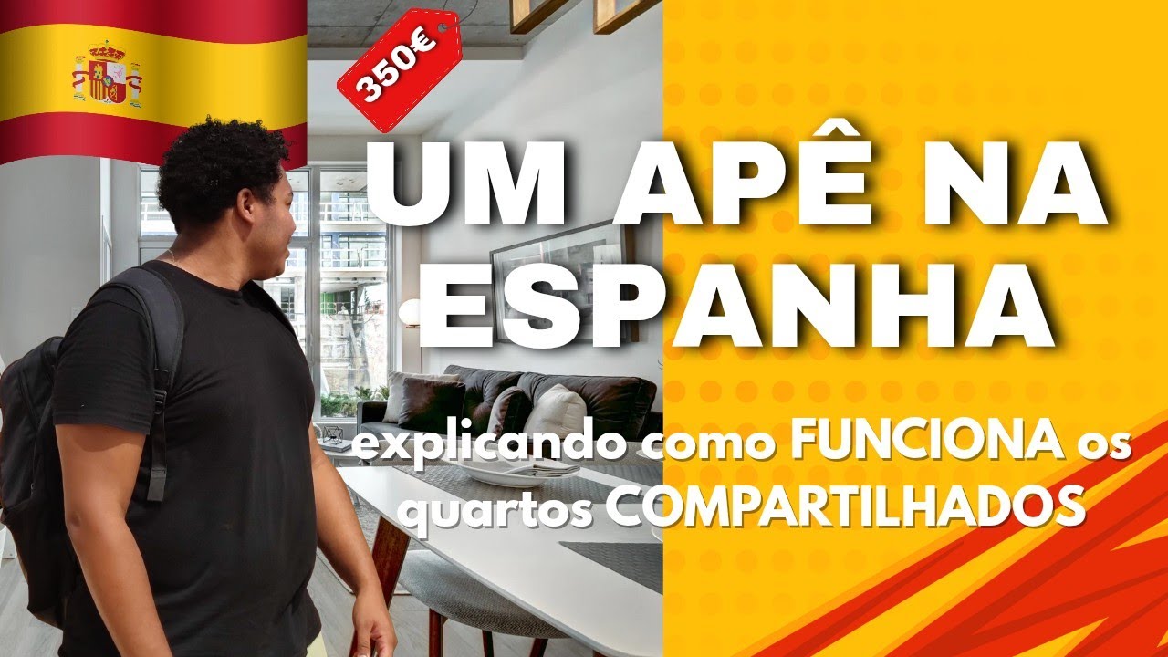 VEJA COMO É UM APÊ COMPARTILHADO NA ESPANHA 🇪🇦 #brasileironaespanha #espanha 