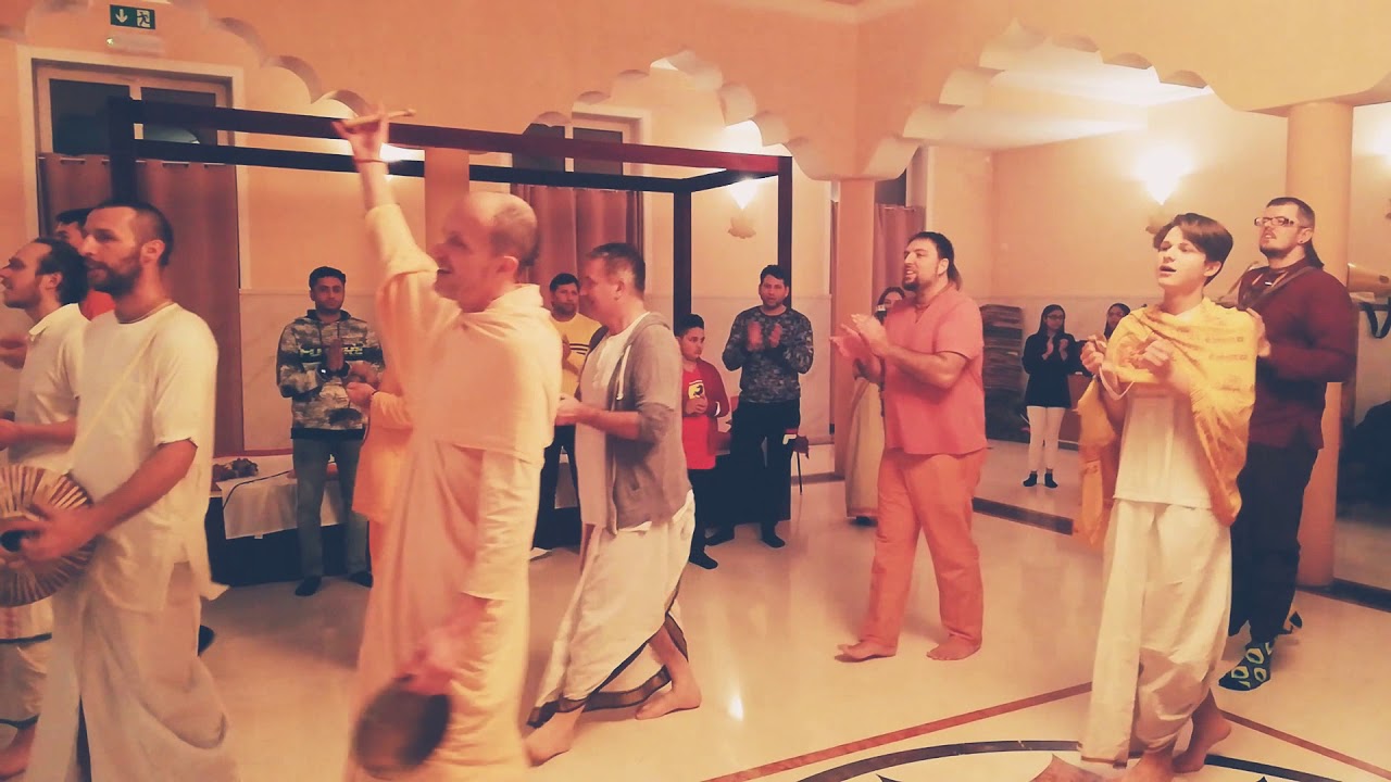 Kirtan at Radha Govinda Gaudiya Math, Vienna-Austria