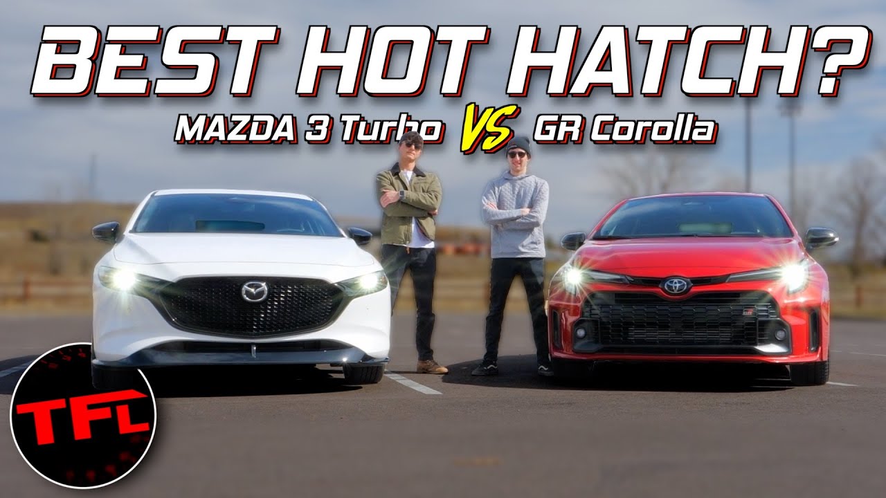 Toyota GR Corolla 2024 года против Mazda3: какой турбированный горячий хэтчбек лучше всего стоит ...
