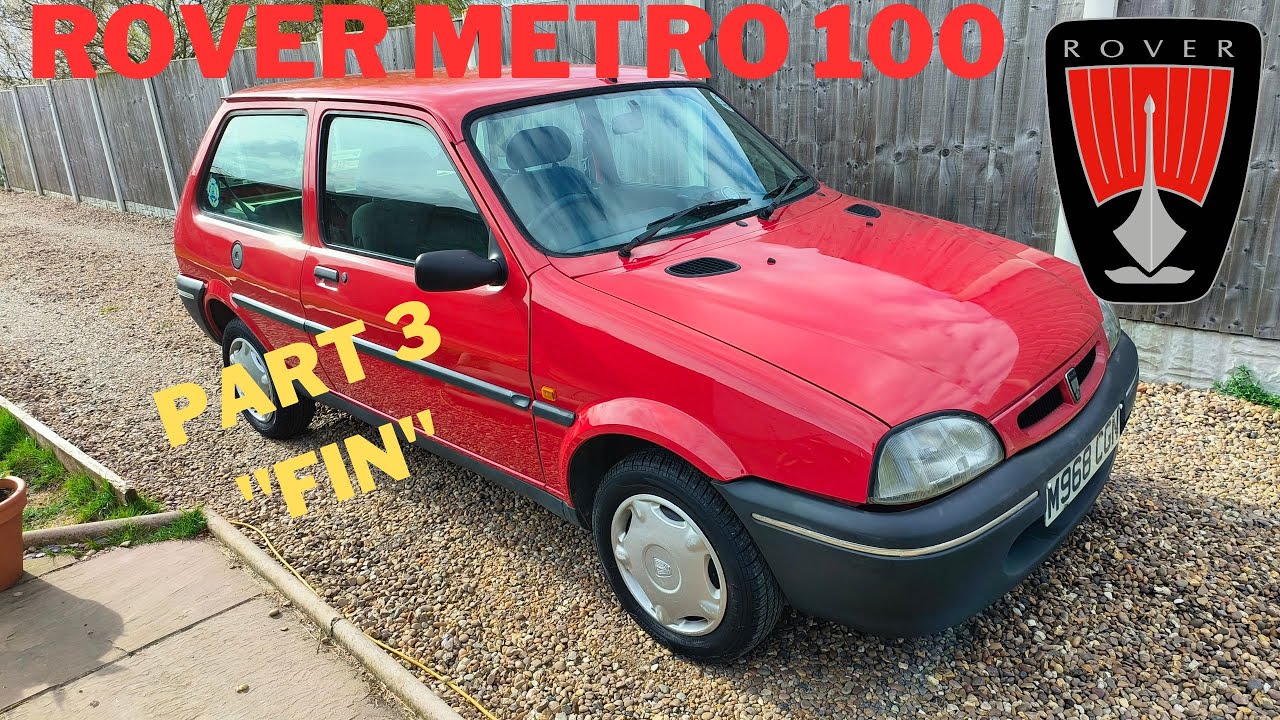 ROVER METRO (R100) - ITS FINISHED - TEST DRIVE  #100 #metro #rover #classic #restoration