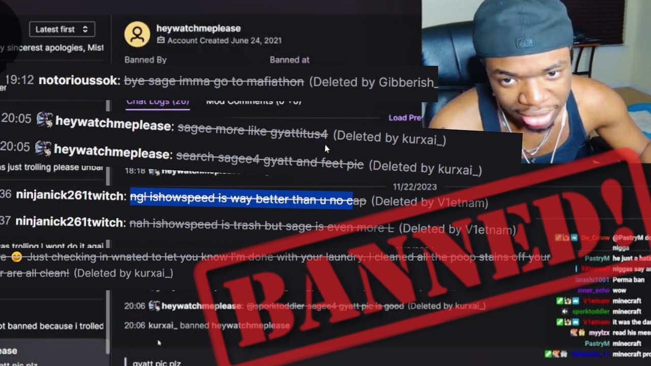 Sagee4 Does Unban Request