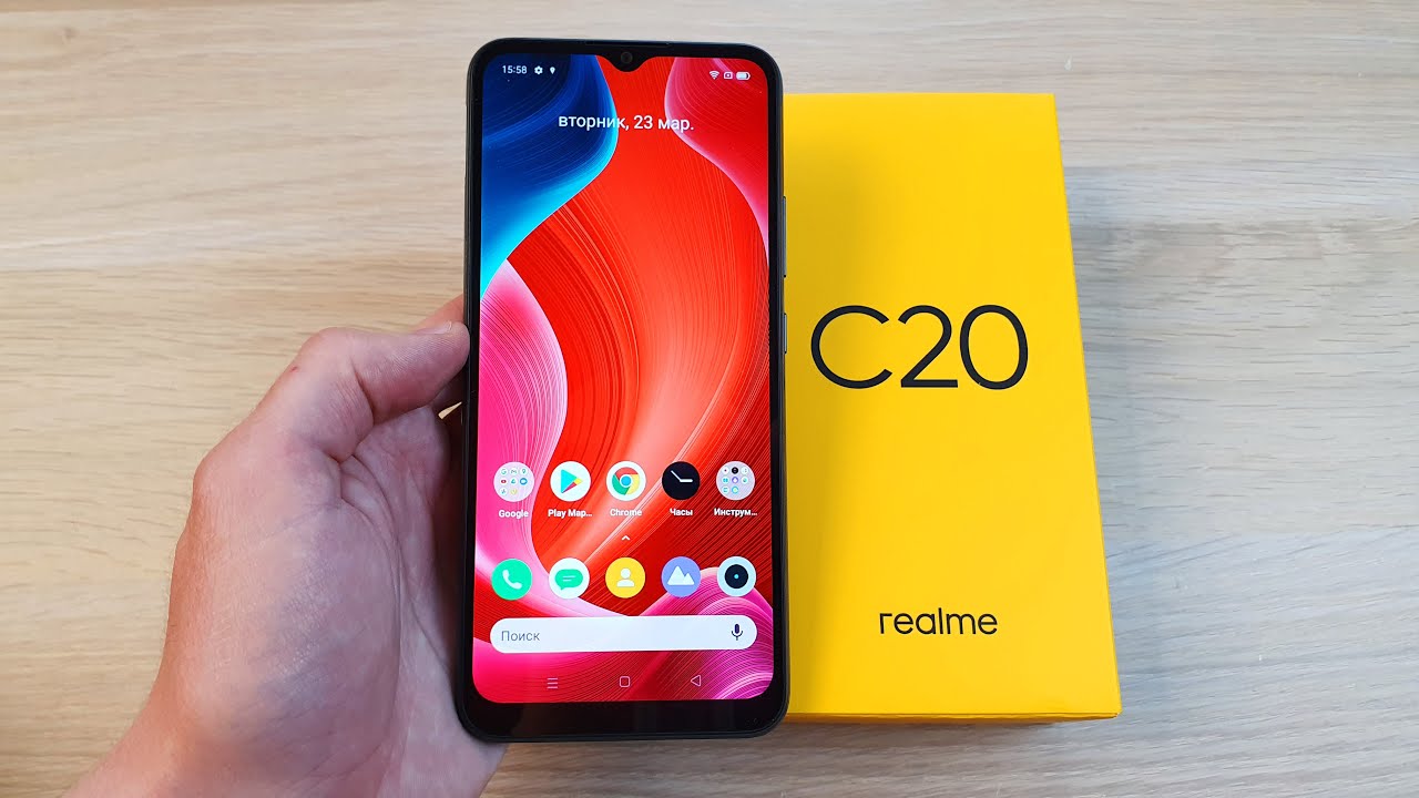 REALME C20 - ОЧЕНЬ ДОСТУПНЫЙ СМАРТФОН С NFC!