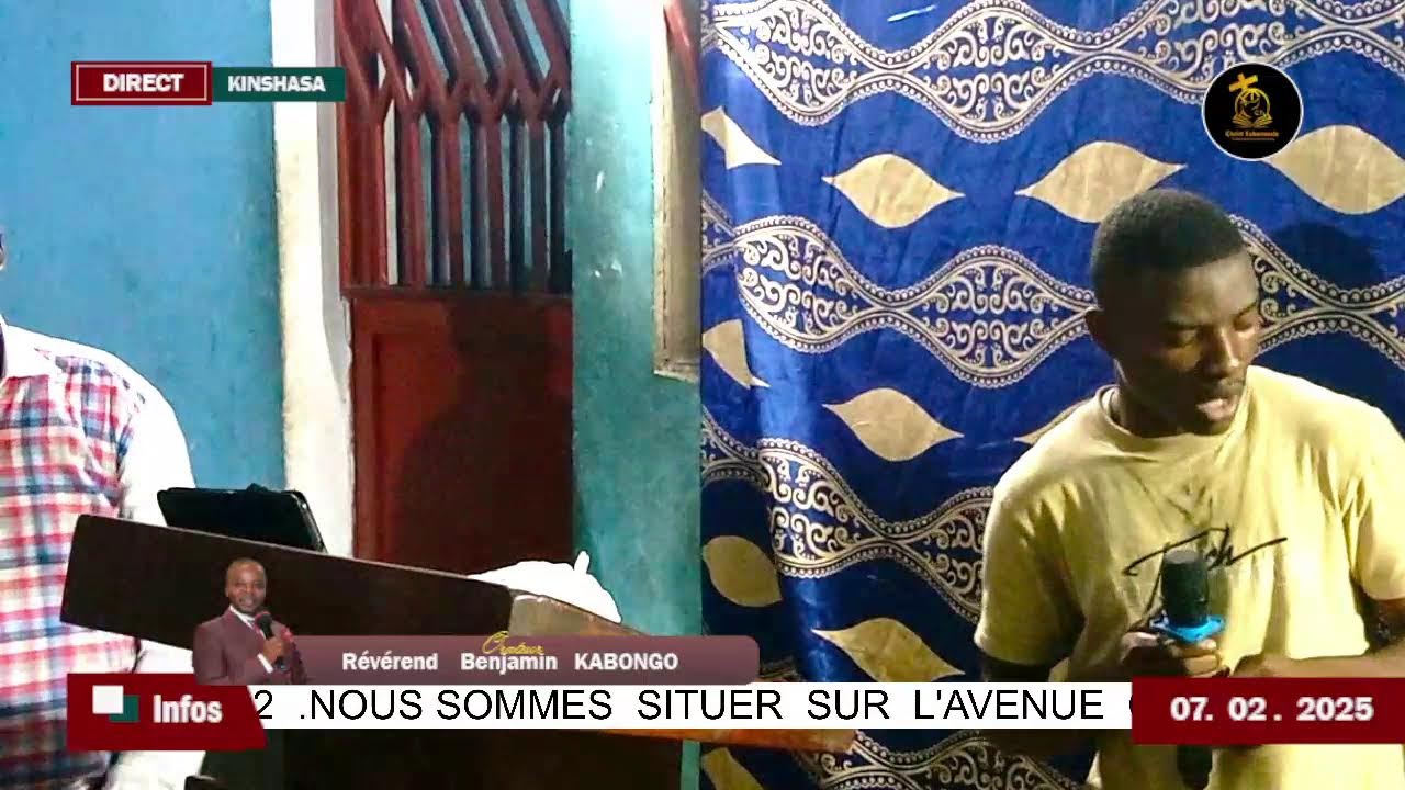 CHRIST  TABERNACLE Orateur Révérend ben kabongo