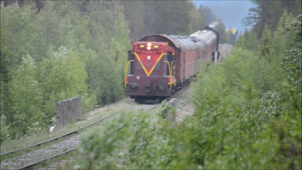 IB16 Ånglokståget Svenstavik-Sveg juni 2016 KULLYWOOD