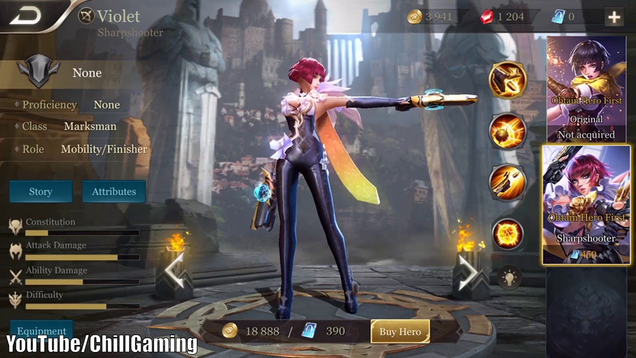 Violet : New Hero -  Arena of Valor: 5v5 Arena Game ( AOV )