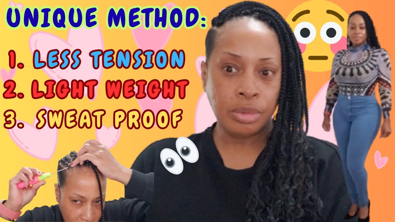 🔥 BRAIDLO CROCHET SLAY ! NEW TECHNIQUE💇🏾‍♀️