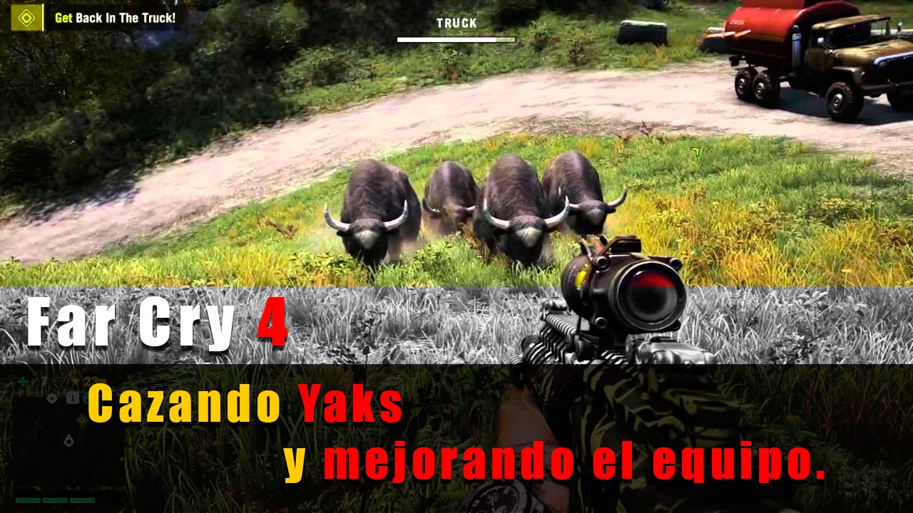 Farcry 4 : La senda del Cazador - Cazando Yaks