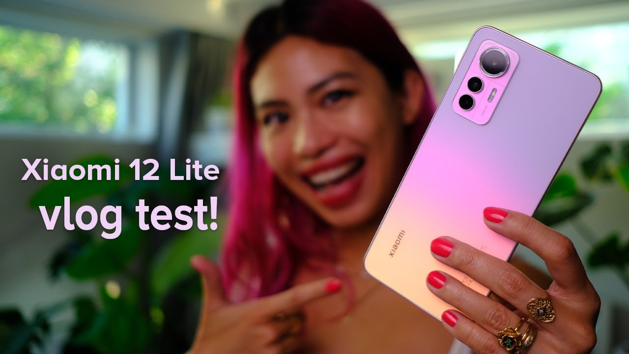 Xiaomi 12 Lite CAMERA vlog test!