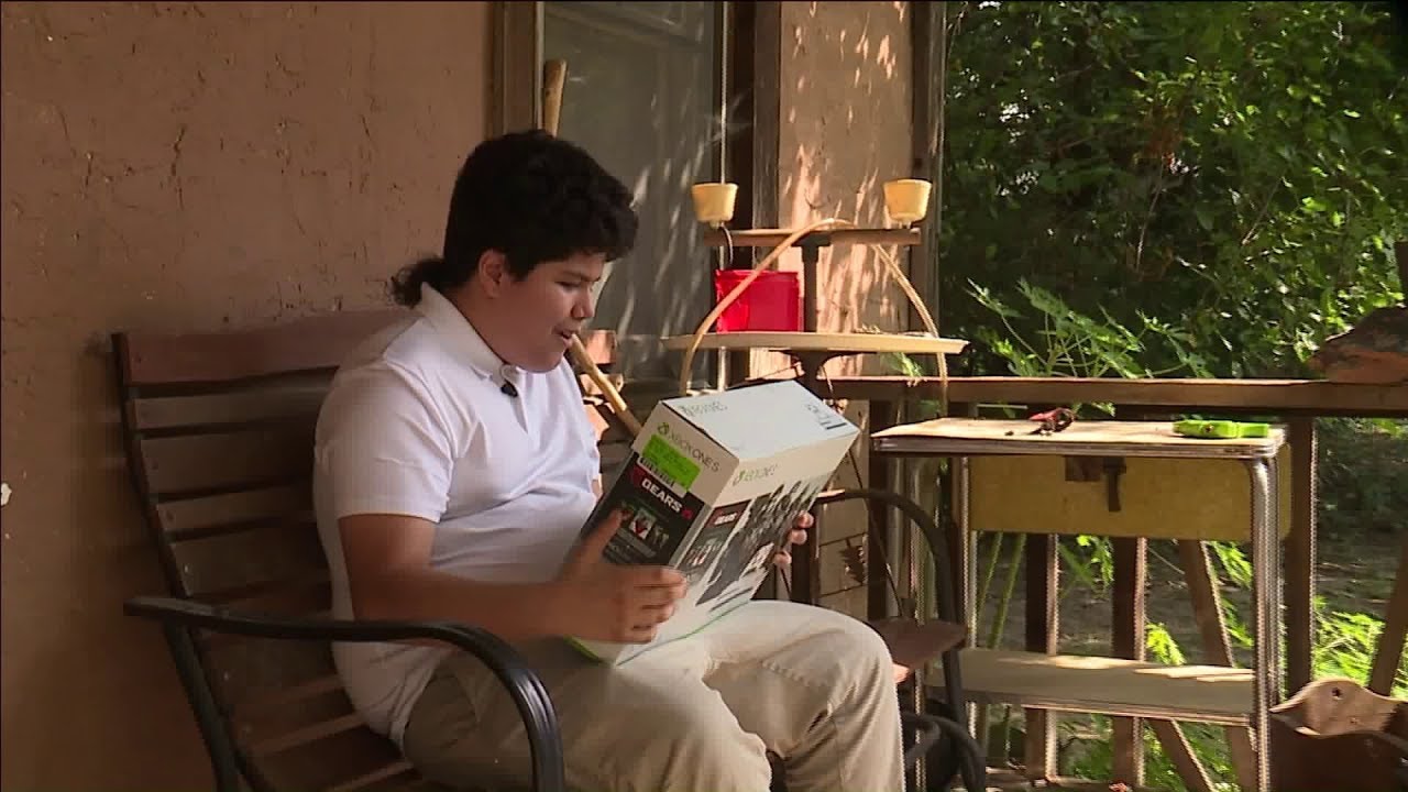 Anonymous Donor Surprises Boy Who Nearly Had His Christmas Stolen