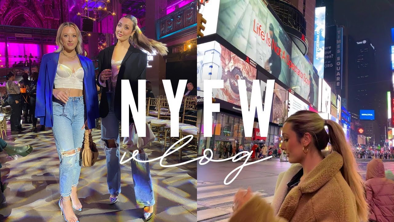 NEW YORK FASHION WEEK VLOG 2022 | my first fashion show