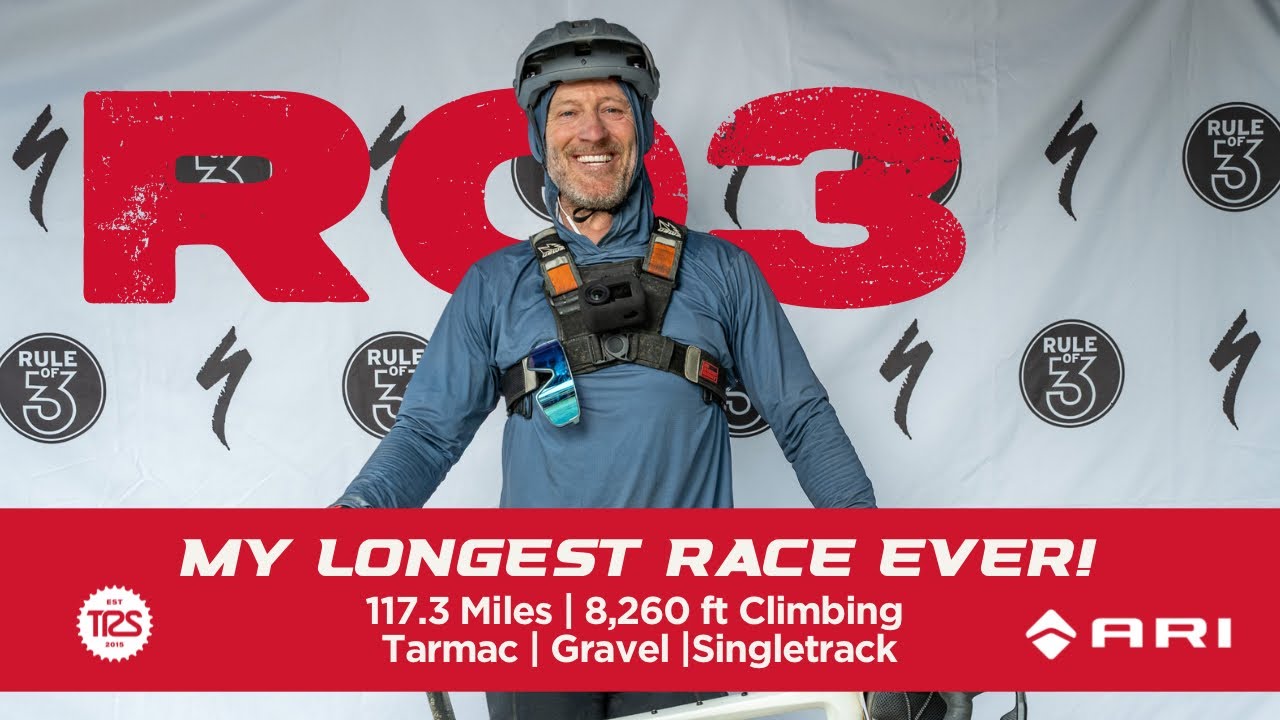 Rule of Three Gravel Race/BIGGEST Ride Ever!!