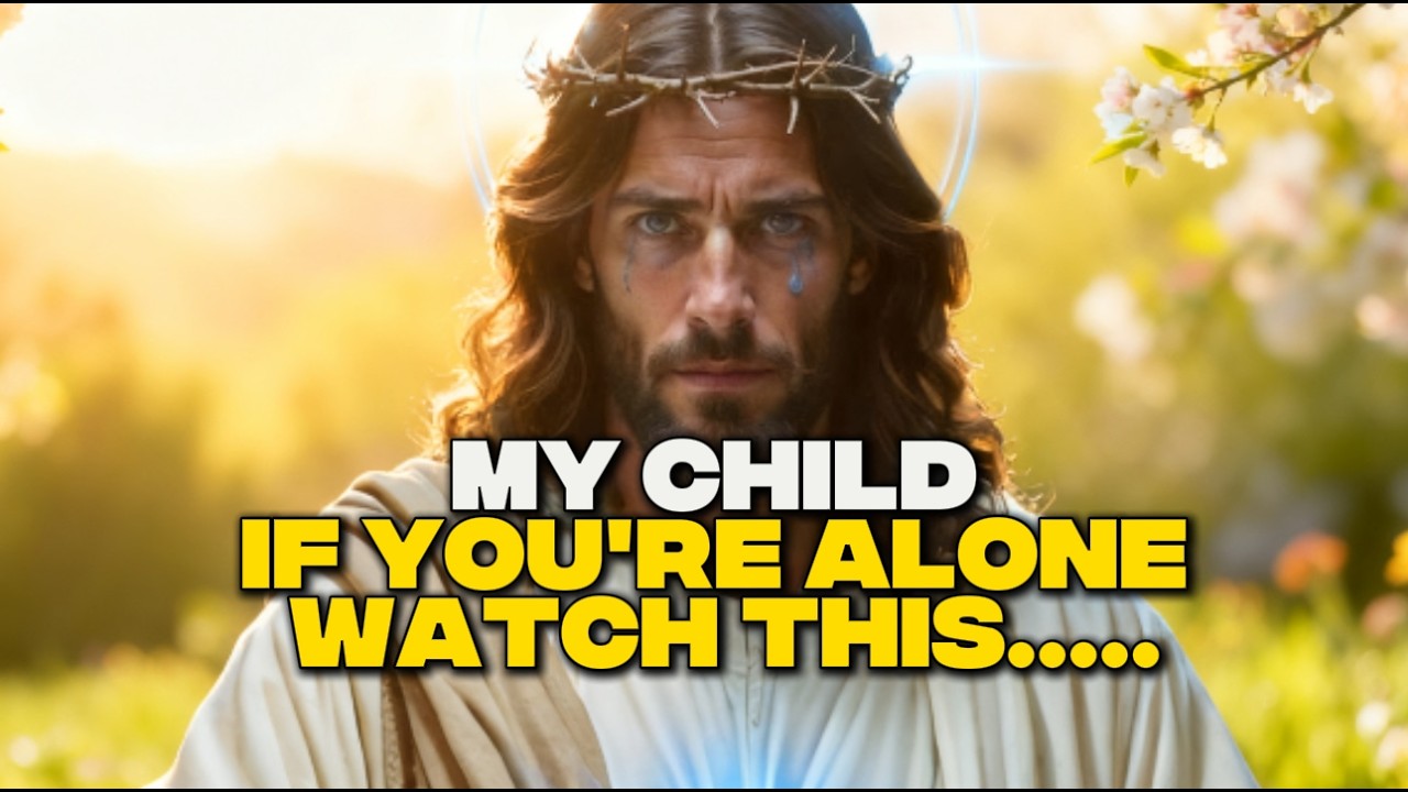 ✝️God Says: MY CHILD, IF YOU'RE ALONE WATCH THIS... | Gods Message Now Today | God Message For You