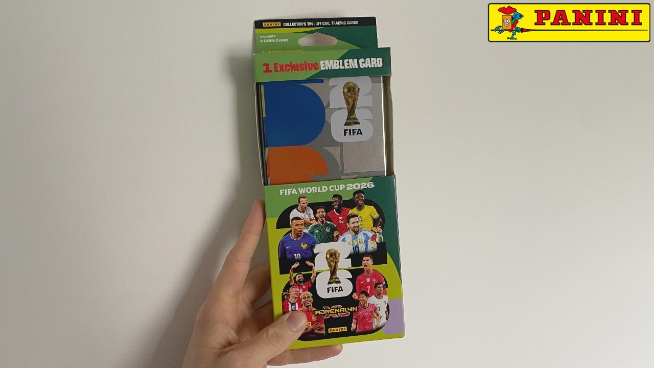 Collector's Tin Opening! - Panini Adrenalyn XL FIFA World Cup 2026 Trading Card Collection!