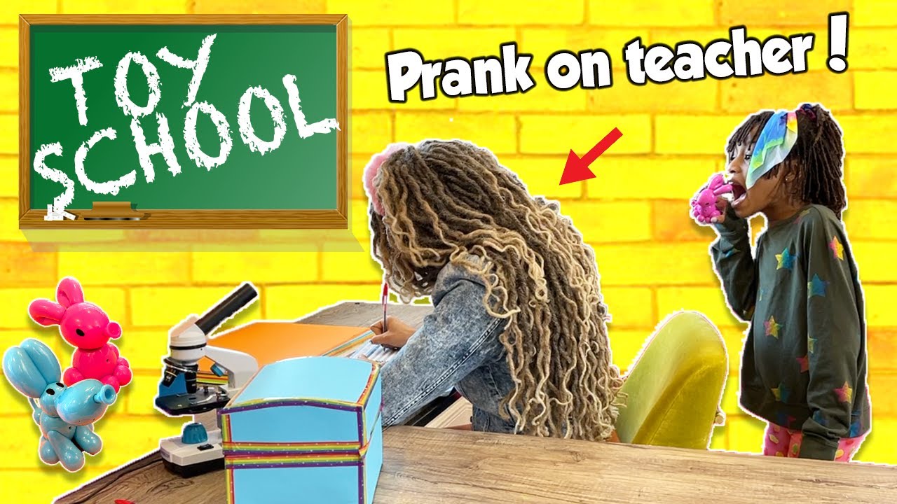 Toy School Prank On Teacher !!!