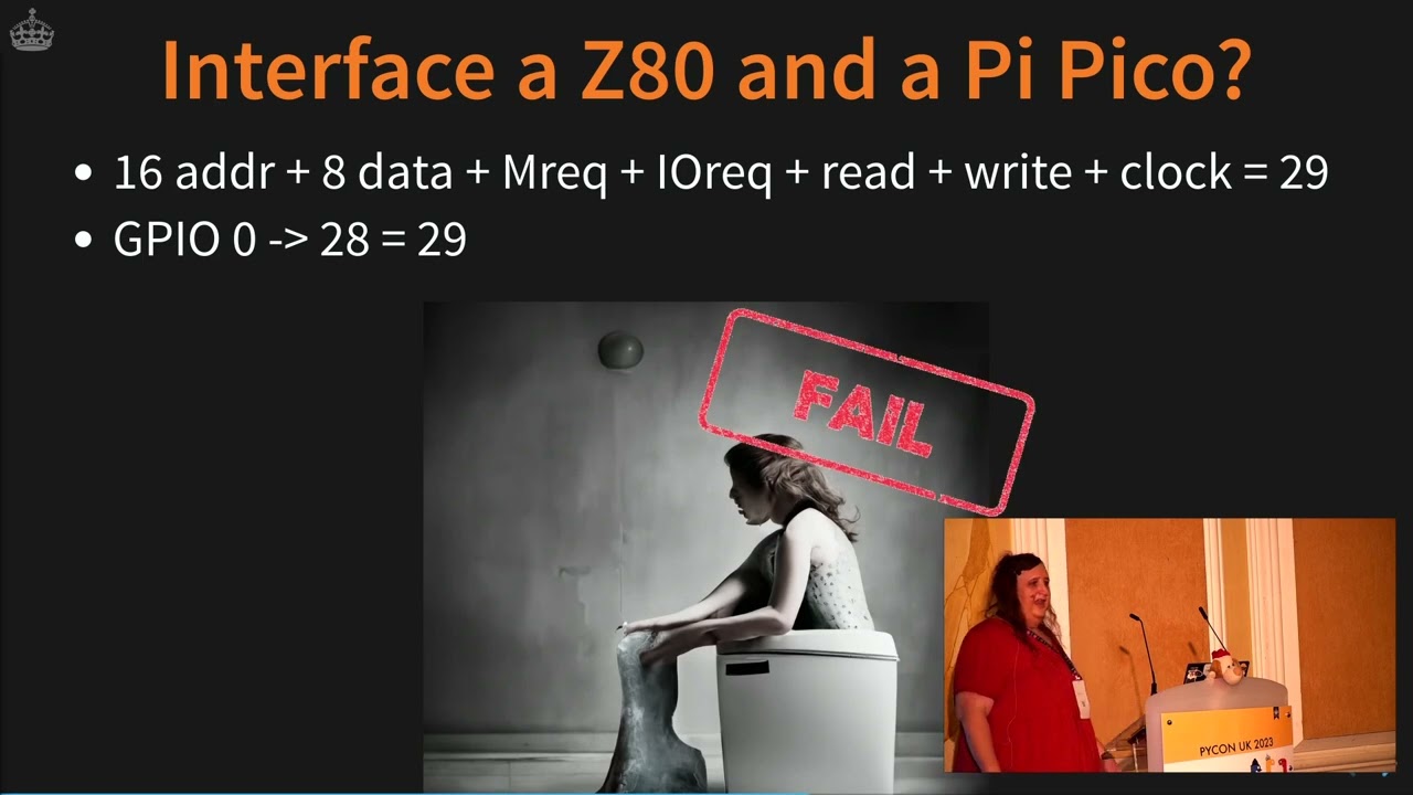 Я подключил Z80 к Pi Pico, вот как это произошло: Эмма Делесколле