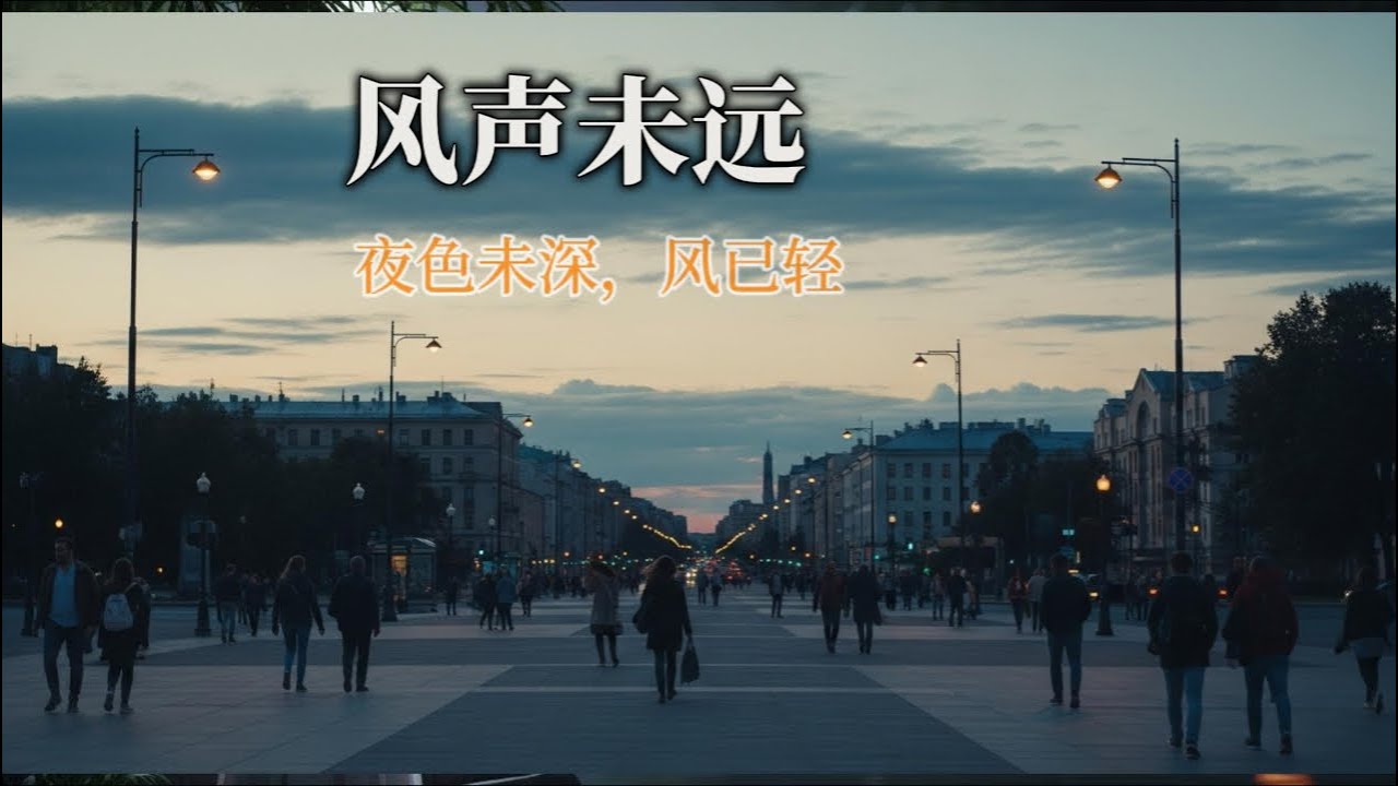 《风声未远》｜傍晚城市的轻柔一刻｜克制治愈｜Modern Chinese Style · Gentle Healing Music