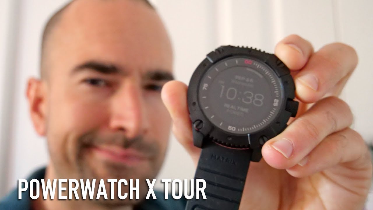 Matrix Powerwatch X | Self-charging smartwatch!