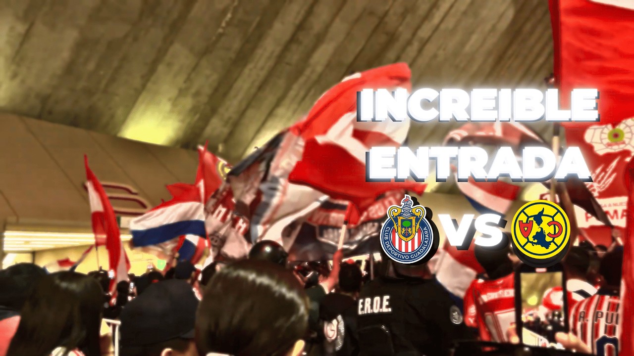 INCREIBLE entrada de la IRREVERENTE en el CLÁSICO de CONCACAF