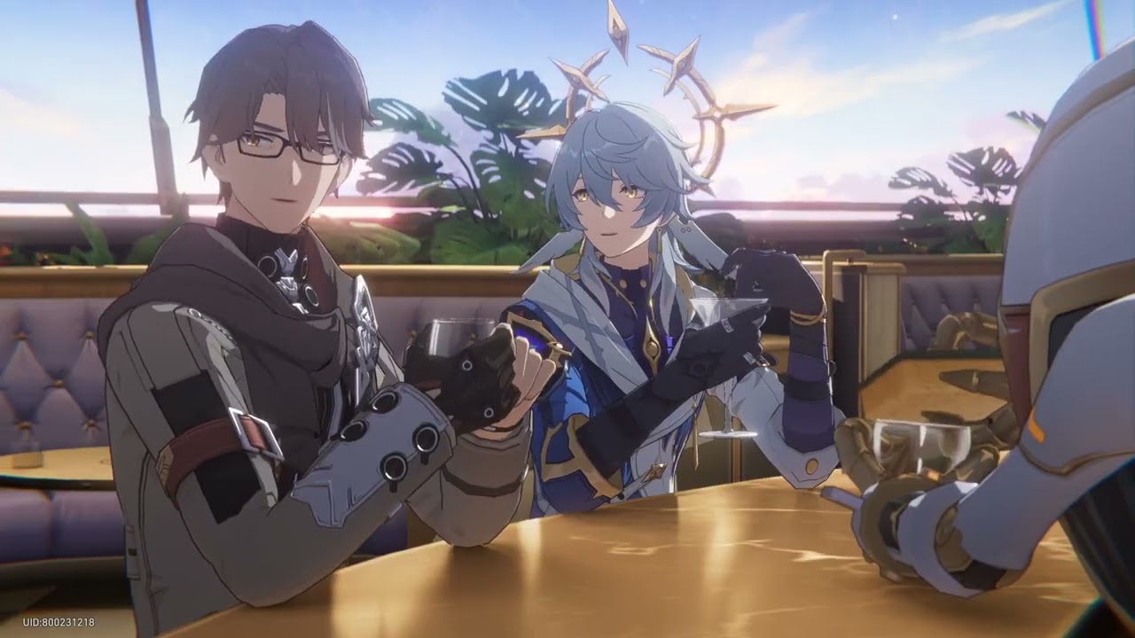 Arriving at Planarcadia Cinematic Cutscene Honkai Star Rail
