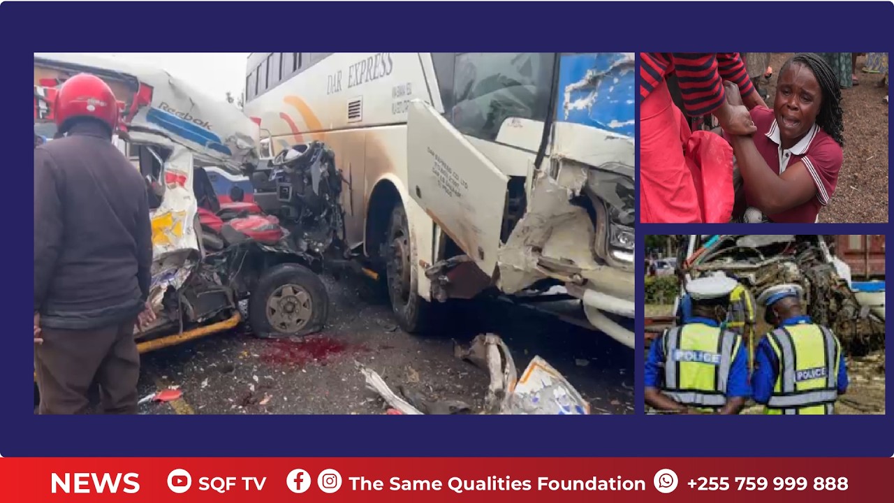 🔴LIVE: MMOJA AFARIKI DUNIA , NA WENGINE WAJERUHIWA KWA AJALI YA HIACE NA BASI KUGONGANA - ARUSHA