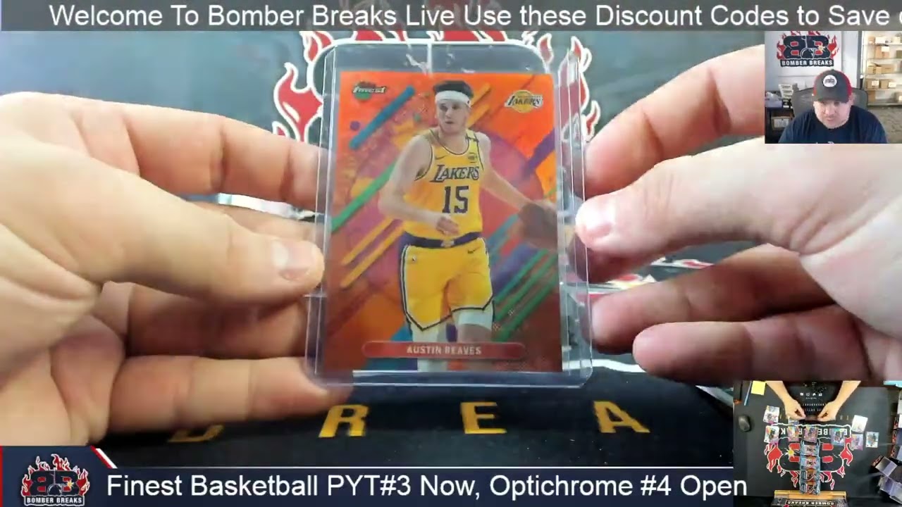 2025 26 Topps Finest Basketball Pick Your Team #3 4 Box Half Case Break 3 6 26