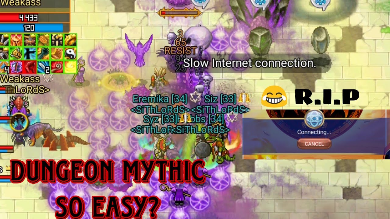 New Map Dungeon - Ancient God's Temple Mythical Mode | Warspear Online