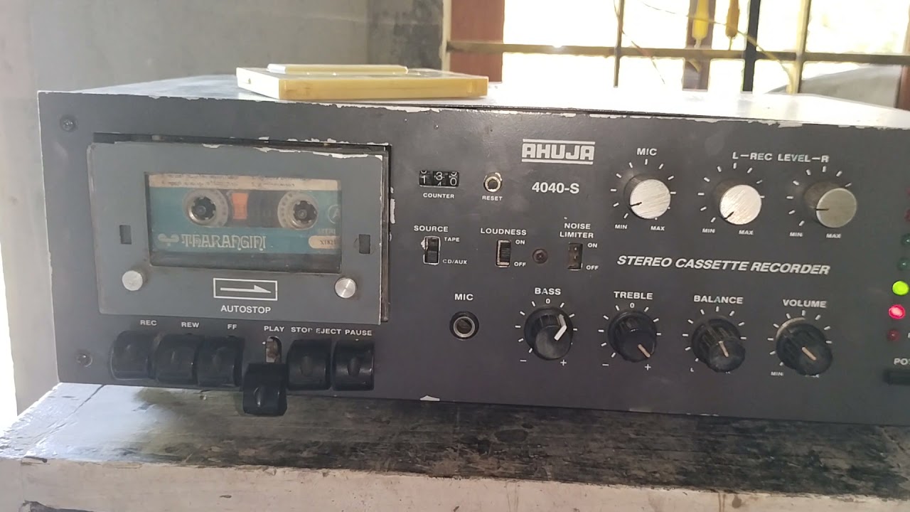 AHUJA 4040-s old cassate player