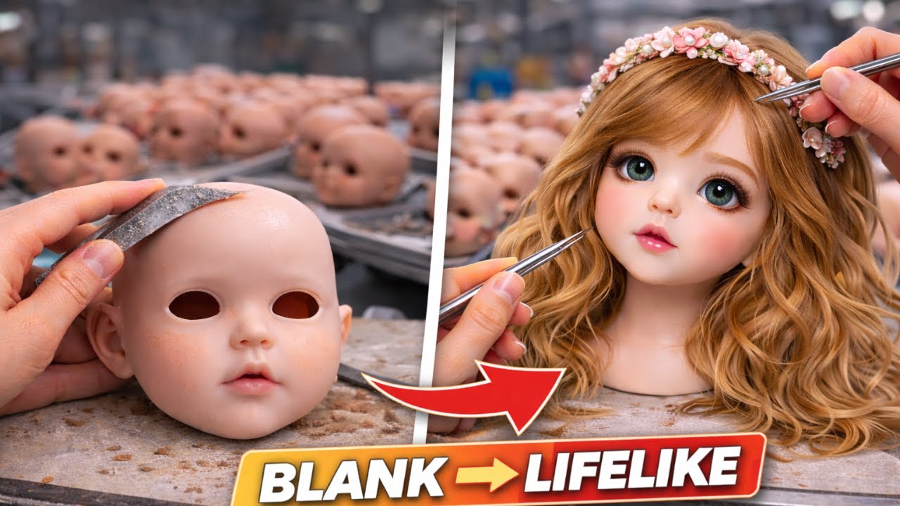 From Blank to Lifelike: The Art of Hyper Realistic Doll Making