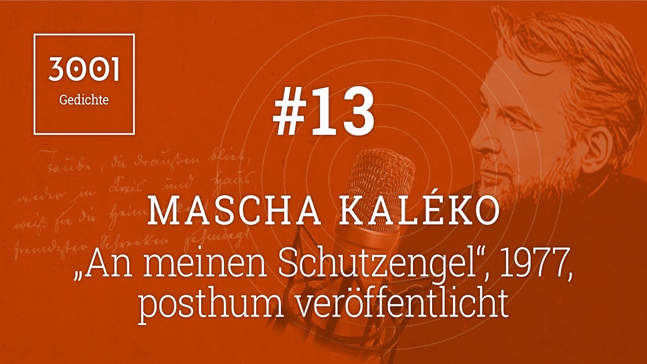 Gedicht: Mascha Kal&eacute;ko 