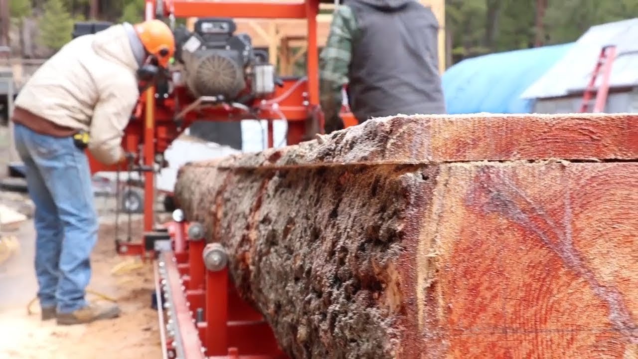 Log to Lumber: Incredible Douglas Fir Boards (Beautiful)