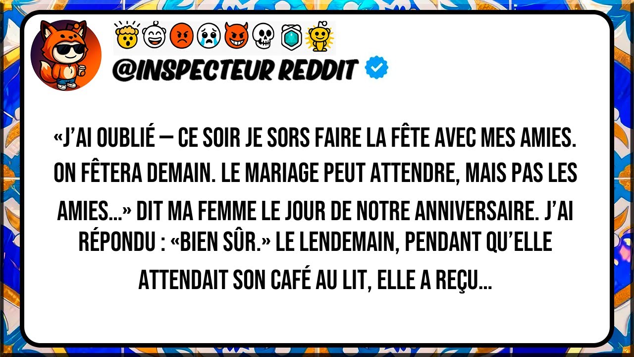 Ce message a bouleversé notre mariage !