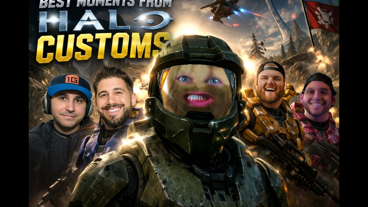 Halo Customs Night Ft. Summit, Nickmercs, Hutch, Taxi, Nico, Drac and Rogue