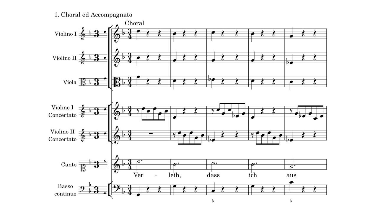 Christoph Graupner – Cantata 