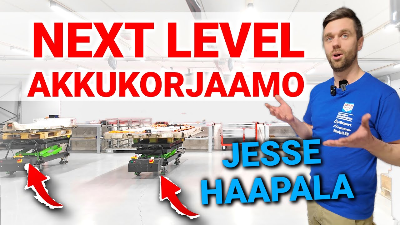 661. Kierros Euroopan kovimmassa akkukorjaamossa, oppaana Kokkolan Autohuollon EV-guru Jesse Haapala