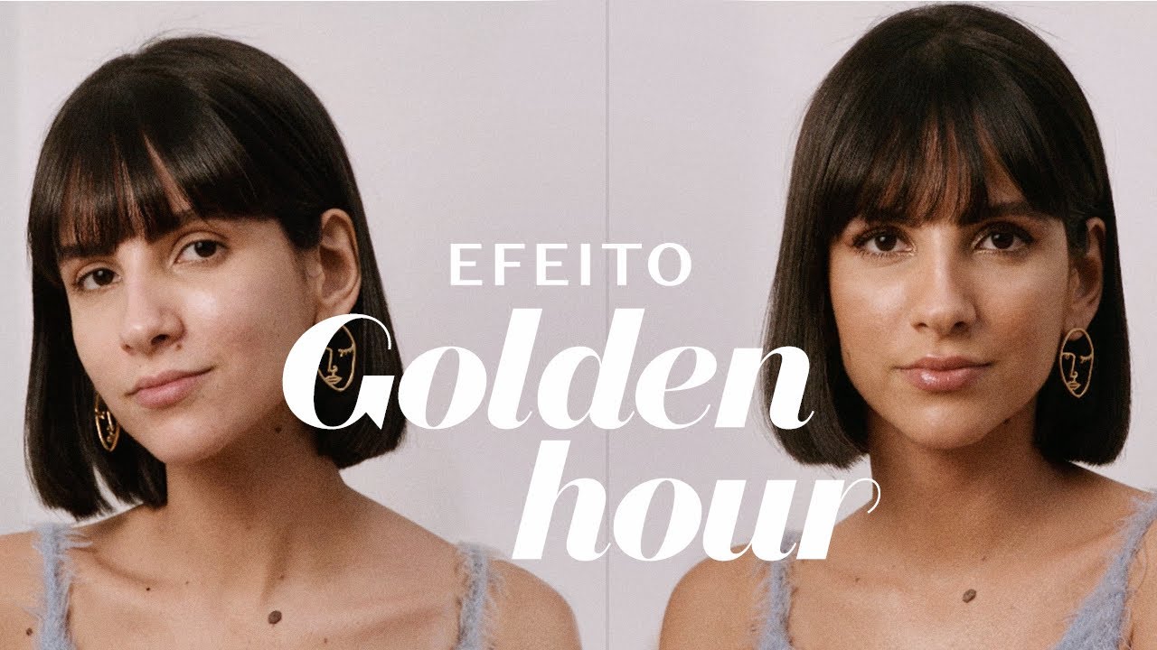 Desafiamos a Nathalie Billio a criar um look #GoldenHour com Make B. Sun Hit l O Boticário