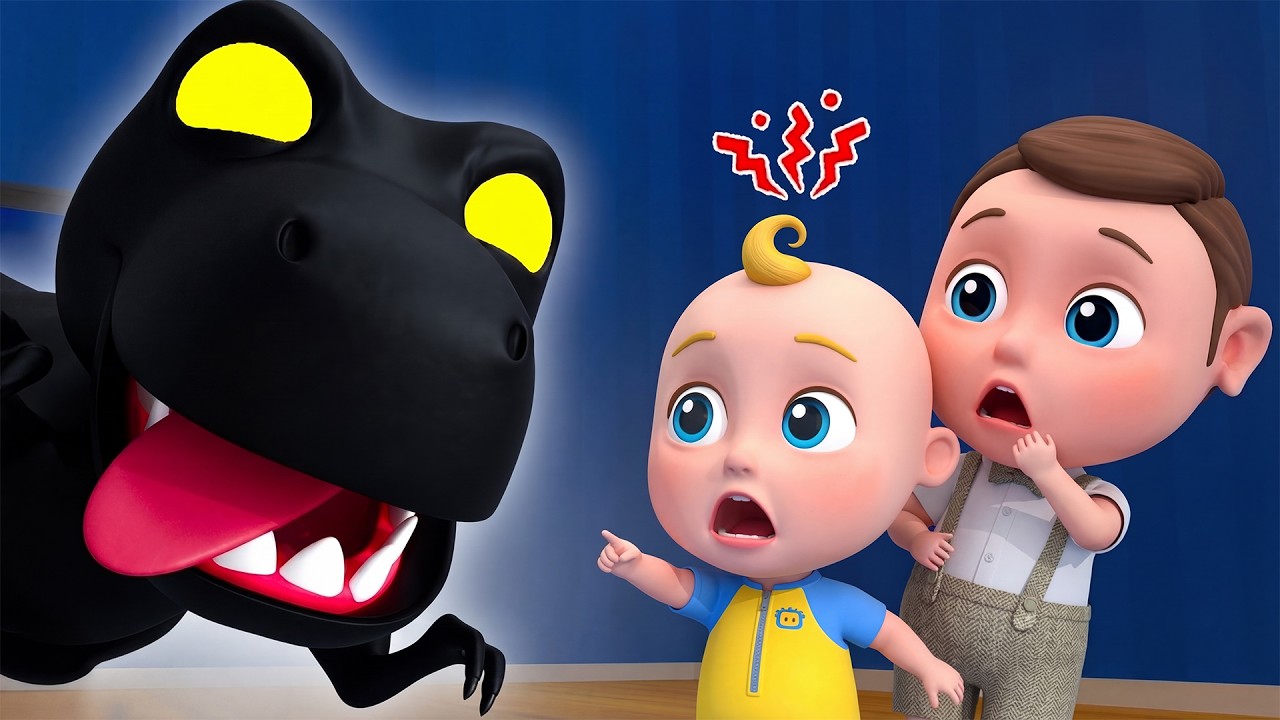 Aku Tidak Bisa Tidur, Ibu! | Lagu Dinosaurus | Takut Gelap | Lagu Anak Anak -  Ryan Bahasa Indonesia