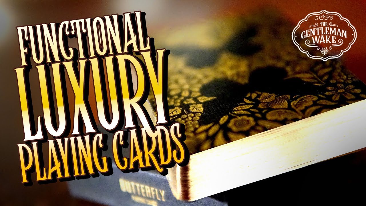 BLINGED OUT DECK! The Butterfly Playing Cards from Ondrej Psenicka - Deck Review
