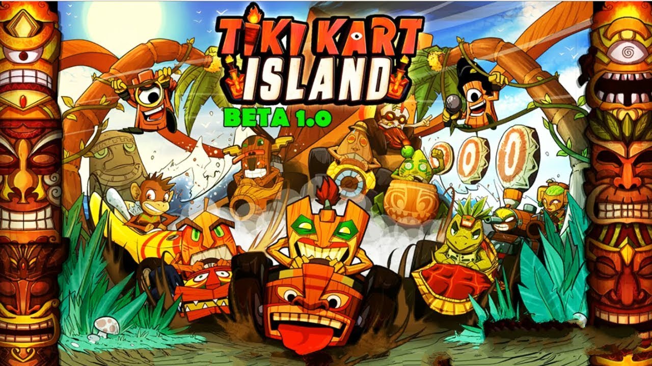 Tiki Kart Island-Online Battle Android Gameplay (Beta Test)