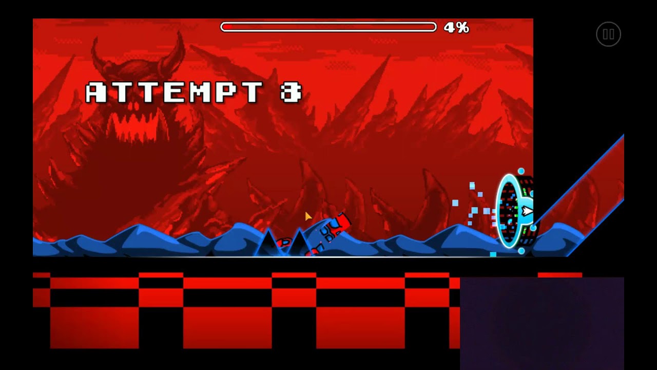 Geometry Dash live (making my own level and playing other levels)