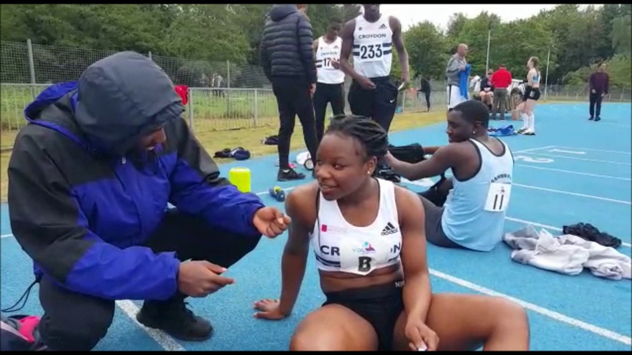 Croydon Harriers at the UKYDL UAG M1 2017