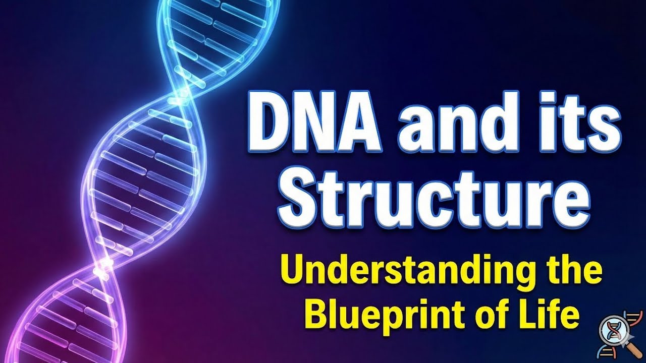 DNA | it's structure | NCERT | explained in Hindi | simple words 