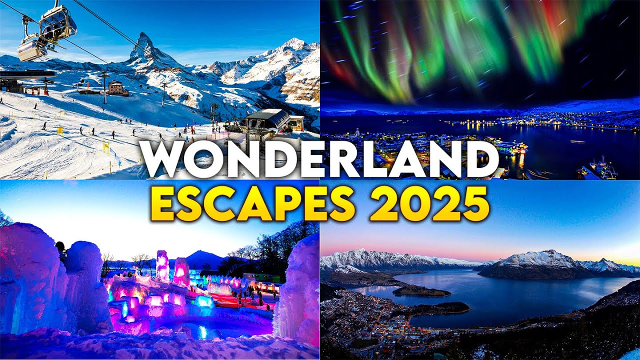 These Places Make Winter Look Like Magic!❄️☃️