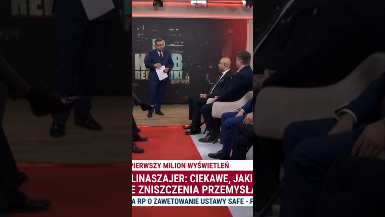 Spięcie Klarenbacha z gościem w studiu.