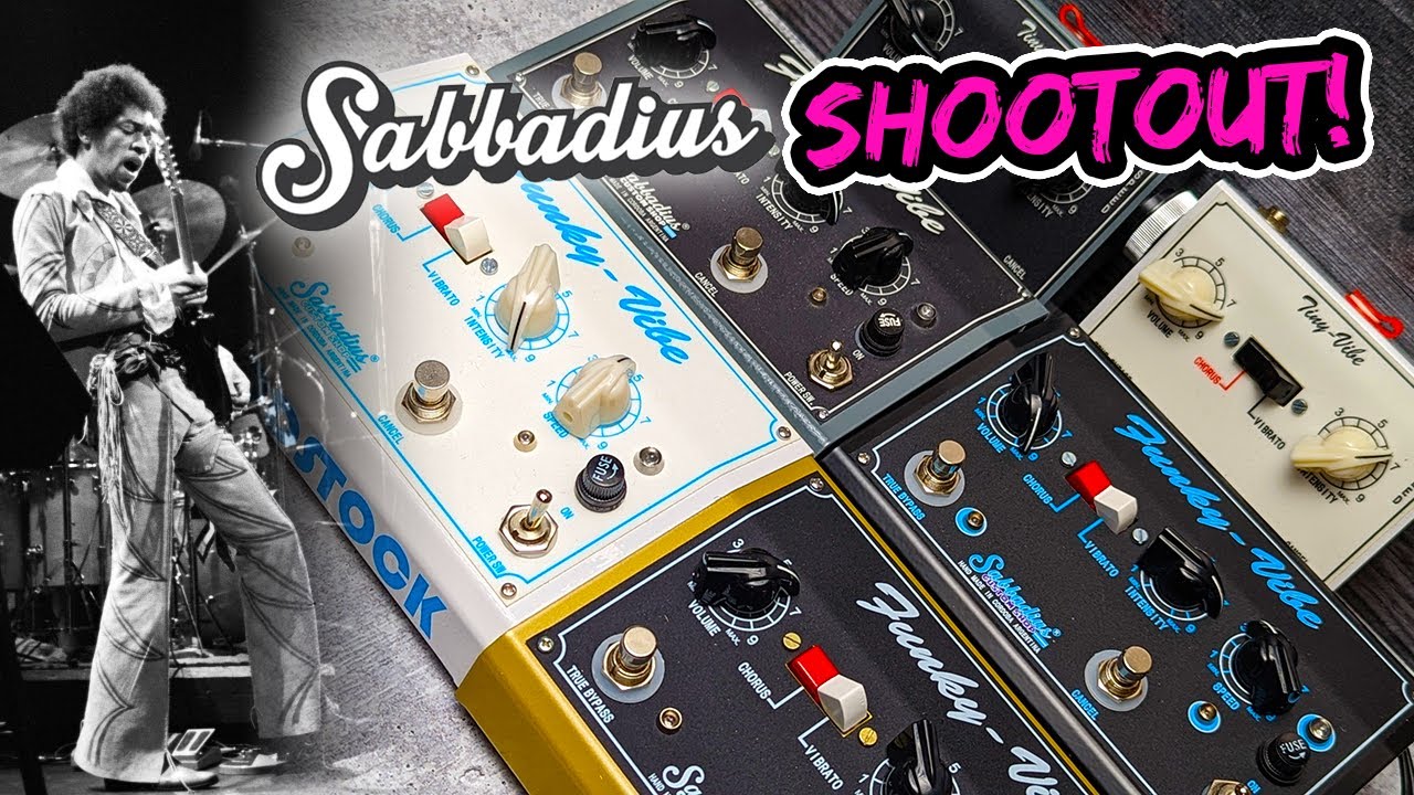 Uni-Vibe Shootout! Sabbadius Vibe Comparison | Jimi Hendrix Sound