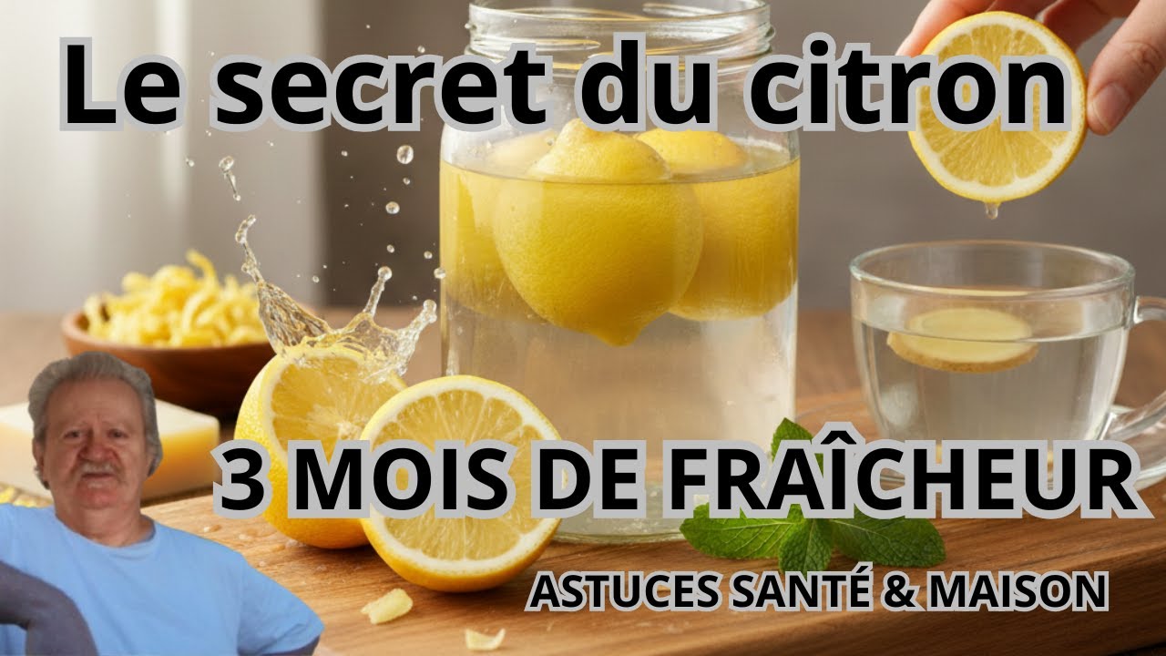 Pourquoi vous devriez TOUJOURS mettre vos citrons dans l'eau 🍋 (Incroyable !)