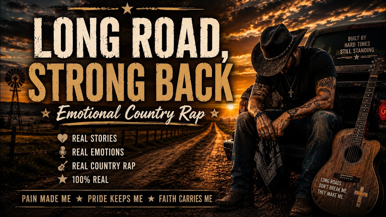 Long Road, Strong Back | Emotional Country Rap About Life Struggles & Never Giving Up
