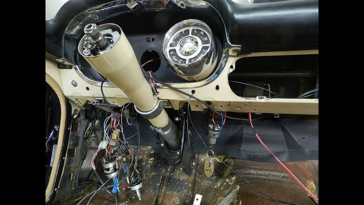 Installing New Wiring 1957 Chrysler 300C (Part 1)