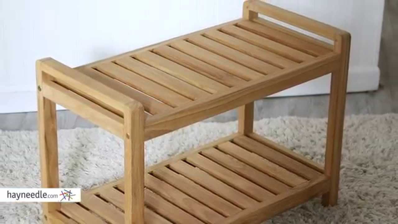 Belham Living Teak Shower Bench - Product Review Video